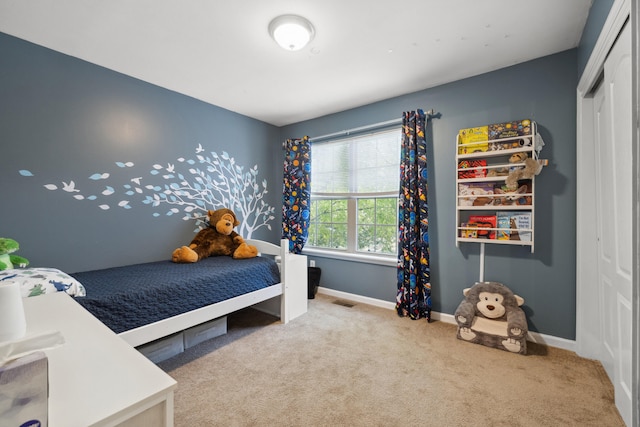 1748 Chandler Ln, Lexington, KY 40504 - bedroom featuring a closet, carpet, and baseboards