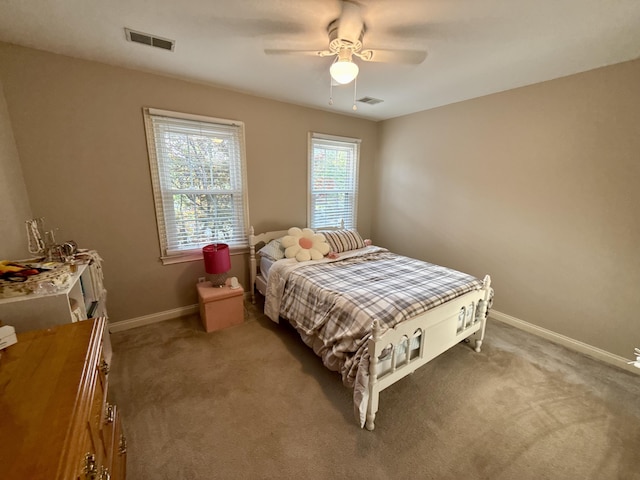 4516 Clubhouse Dr, Lexington, KY 40514 - bedroom featuring carpet floors, baseboards, and a ceiling fan