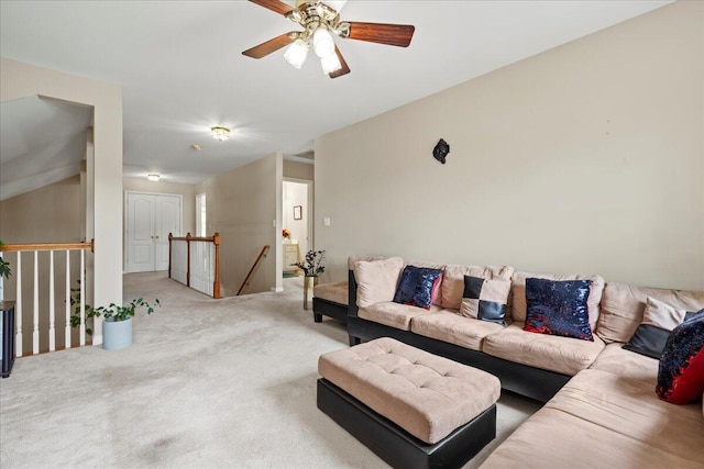 2713 Ella Rae Ct, Lexington, KY 40511 - living room with carpet flooring and ceiling fan