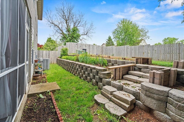 2713 Ella Rae Ct, Lexington, KY 40511 - view of yard featuring central AC unit
