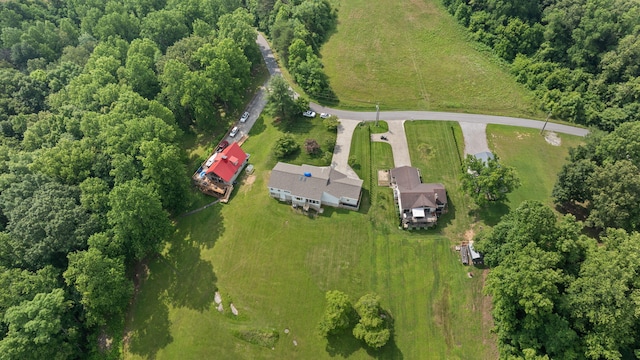 1636 Green Hill Estates Rd, Monticello, KY 42633 - view of property location with a heavily wooded area