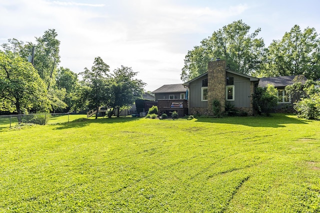 301 Atwood Dr, Lexington, KY 40515 - view of yard featuring a deck
