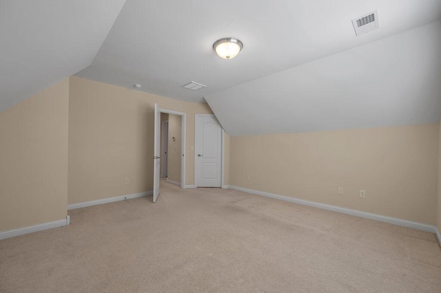 3765 Ridge View Way, Lexington, KY 40509 - additional living space featuring vaulted ceiling, light colored carpet, and baseboards