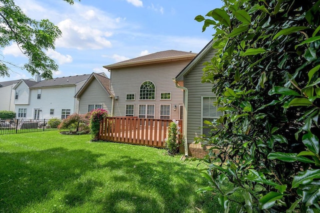 3765 Ridge View Way, Lexington, KY 40509 - back of house featuring a deck
