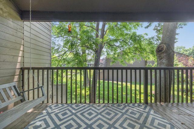 750 Shaker Dr Unit 907, Lexington, KY 40504 - view of wooden deck
