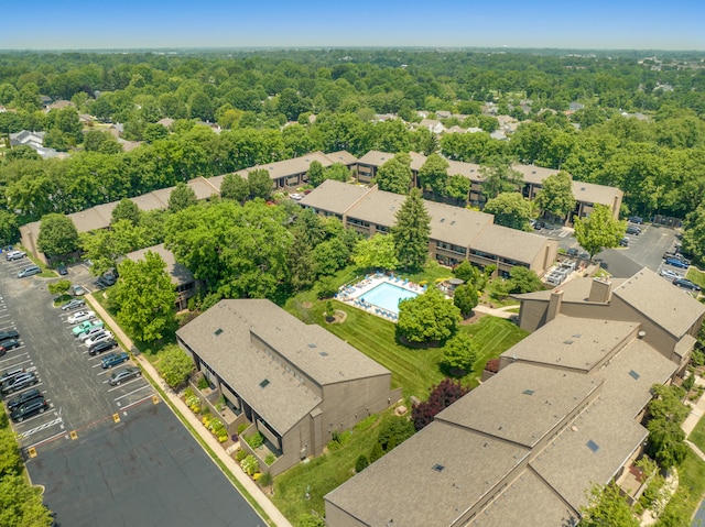 750 Shaker Dr Unit 907, Lexington, KY 40504 - aerial view of a pool area
