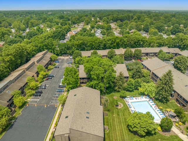 750 Shaker Dr Unit 907, Lexington, KY 40504 - bird's eye view of a pool