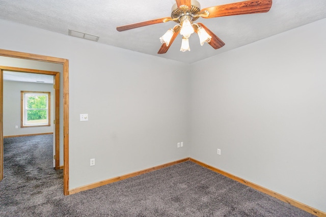 2200 Kays Branch Rd, Owenton, KY 40359 - carpeted spare room featuring baseboards and ceiling fan