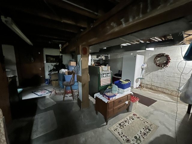 2369 Big Cave Rd, Mount Vernon, KY 40456 - view of unfinished below grade area