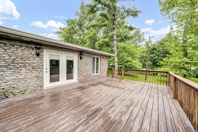 399 Stonecrest Rd, Winchester, KY 40391 - deck featuring french doors