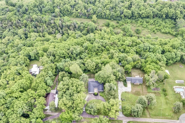 399 Stonecrest Rd, Winchester, KY 40391 - aerial view of property's location featuring a heavily wooded area
