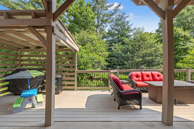 105 Wellington Cv, Danville, KY 40422 - deck with an outdoor living space