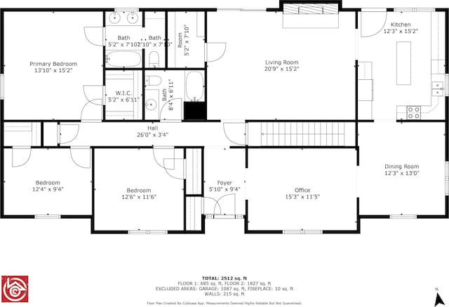 105 Wellington Cv, Danville, KY 40422 - room layout