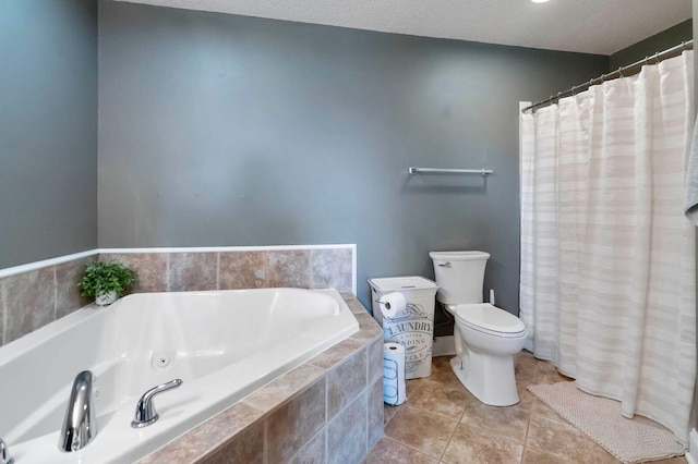 468 Whisper Woods Dr, Somerset, KY 42503 - bathroom with a jetted tub and tile patterned flooring