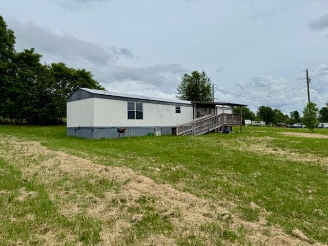 1293 Walnut Grove Rd, Carlisle, KY 40311 - rear view of property with a yard
