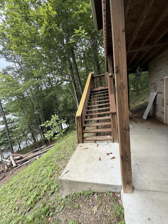 1090 Laurel Cove Rd, London, KY 40744 - view of yard with stairs and a patio area