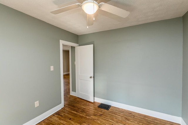 100 Mcdonald St, Nicholasville, KY 40356 - spare room with baseboards, wood finished floors, and ceiling fan