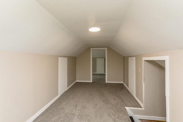100 Mcdonald St, Nicholasville, KY 40356 - bonus room with carpet flooring, vaulted ceiling, and baseboards