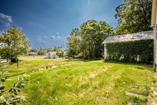 100 Mcdonald St, Nicholasville, KY 40356 - view of yard with an outbuilding