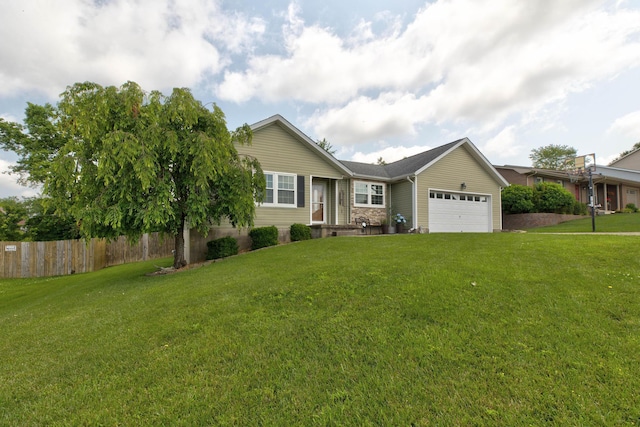 220 Mcdowell Dr, Winchester, KY 40391 - ranch-style house featuring a garage