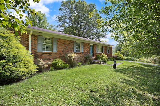 600 Tug Branch Rd, Clay City, KY 40312 - single story home featuring brick siding and a front lawn