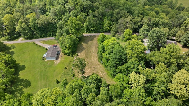 600 Tug Branch Rd, Clay City, KY 40312 - aerial view of property and surrounding area featuring a forest