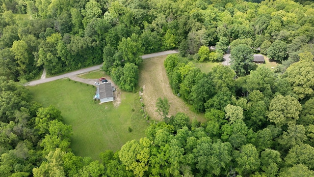 600 Tug Branch Rd, Clay City, KY 40312 - aerial overview of property's location with a forest