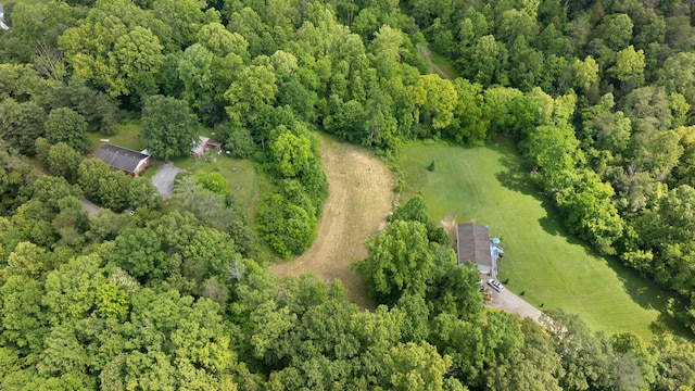 600 Tug Branch Rd, Clay City, KY 40312 - aerial view of property's location with a heavily wooded area