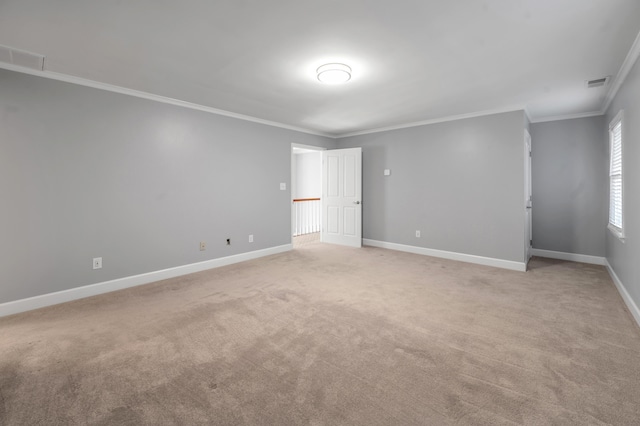 244 Chippendale Cir, Lexington, KY 40517 - empty room featuring ornamental molding, light colored carpet, and baseboards