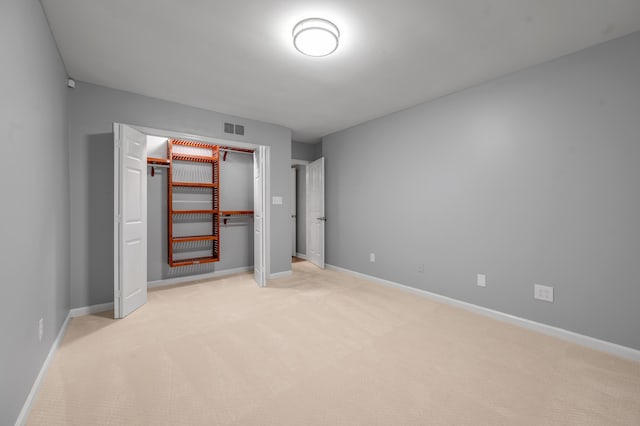 244 Chippendale Cir, Lexington, KY 40517 - unfurnished bedroom with light colored carpet, baseboards, and a closet