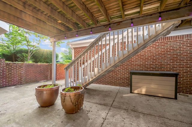 244 Chippendale Cir, Lexington, KY 40517 - view of patio with stairs