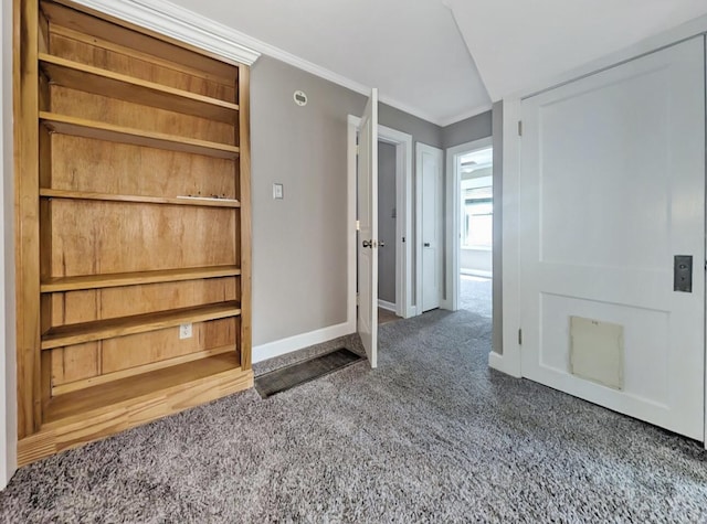 213 W Elm St, Nicholasville, KY 40356 - unfurnished bedroom with carpet, ornamental molding, and baseboards