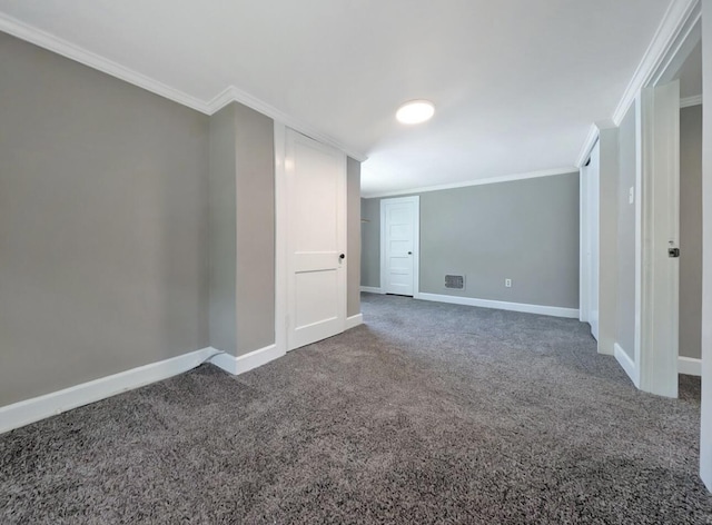 213 W Elm St, Nicholasville, KY 40356 - unfurnished room with carpet floors, crown molding, and baseboards