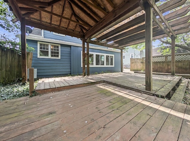 213 W Elm St, Nicholasville, KY 40356 - view of wooden deck