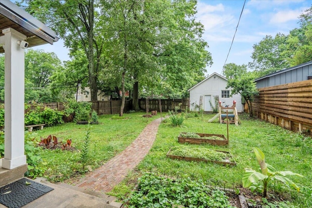 618 N Broadway, Lexington, KY 40508 - view of yard with a vegetable garden