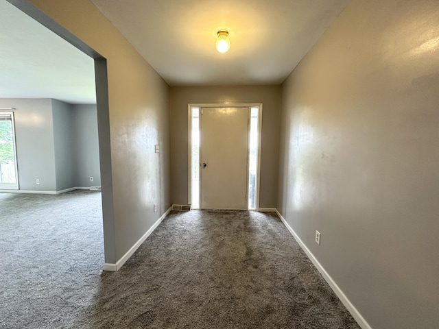 100 Mockingbird Hill Ln, Corbin, KY 40701 - carpeted foyer entrance with baseboards