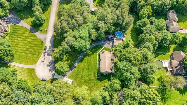 153 Pine Trail Rd, London, KY 40744 - aerial view of property's location with a tree filled landscape