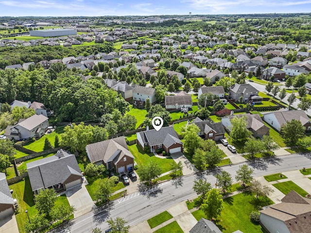 584 Southpoint Dr, Lexington, KY 40515 - aerial perspective of suburban area
