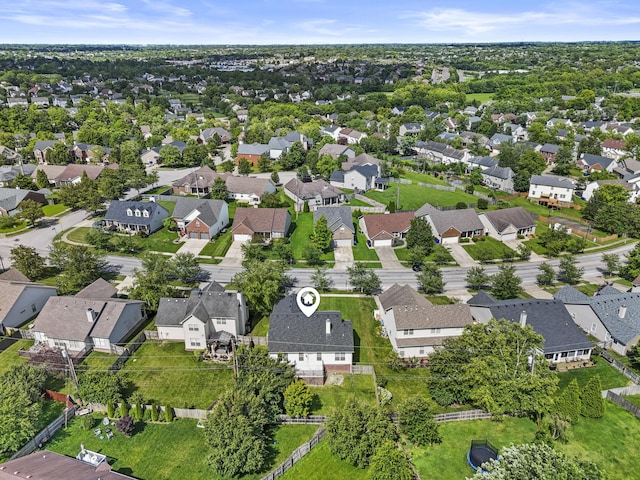 584 Southpoint Dr, Lexington, KY 40515 - aerial view of property and surrounding area with nearby suburban area