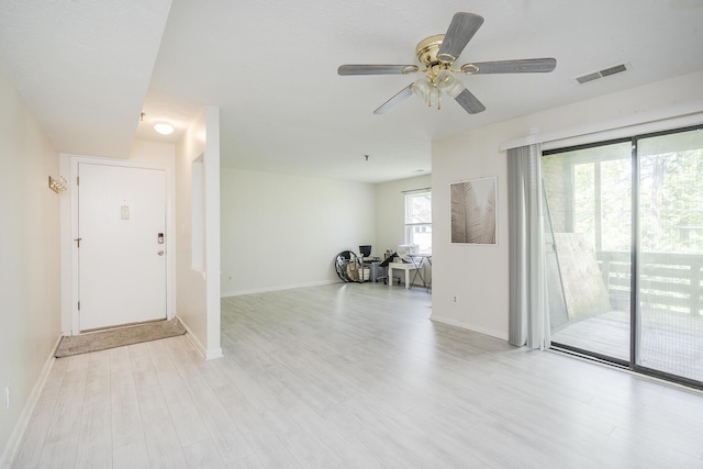 421 Redding Rd Unit 56, Lexington, KY 40517 - entrance foyer featuring wood finished floors, baseboards, and ceiling fan