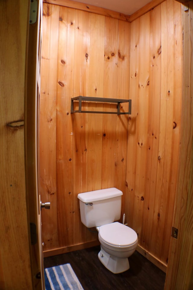 16 Hardwood Hl, Salt Lick, KY 40371 - bathroom with toilet and wood finished floors