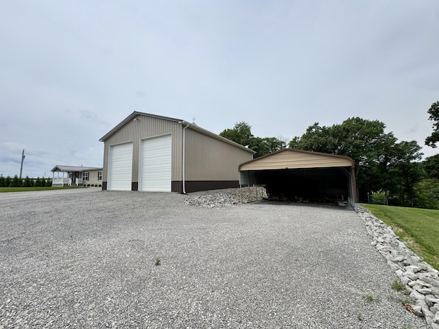 115 Wolf Creek Crossing Rd, Nancy, KY 42544 - view of detached garage