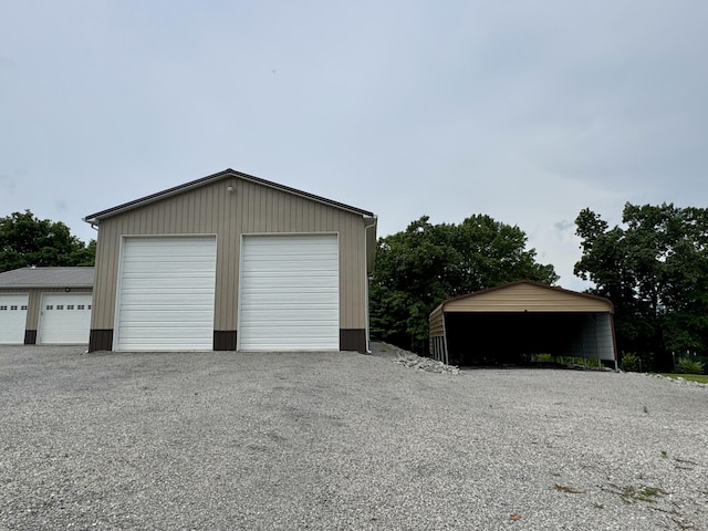 115 Wolf Creek Crossing Rd, Nancy, KY 42544 - view of detached garage