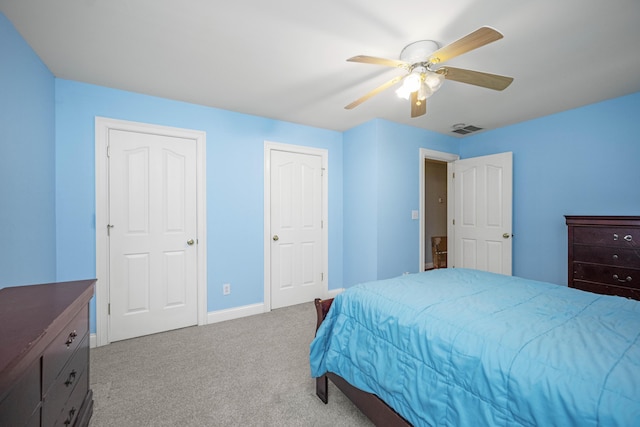1369 Saddle Club Way, Lexington, KY 40504 - carpeted bedroom featuring ceiling fan and baseboards