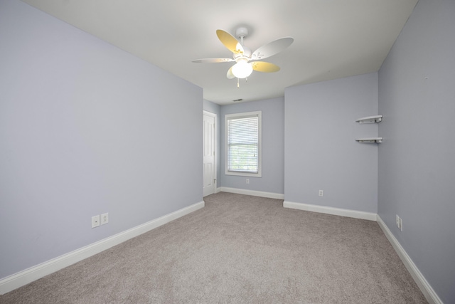 1369 Saddle Club Way, Lexington, KY 40504 - unfurnished room with a ceiling fan, baseboards, and carpet