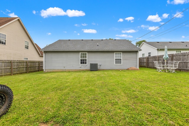 416 Scottsdale Cir, Lexington, KY 40511 - rear view of property with a fenced backyard