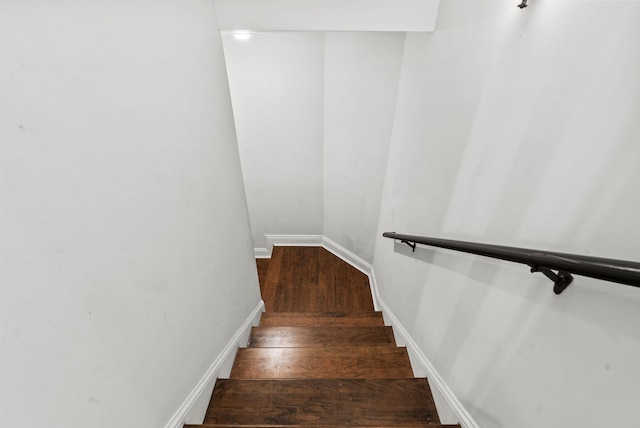 1022 Forest Hill Dr, Lawrenceburg, KY 40342 - stairway with wood finished floors
