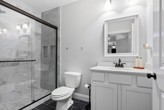 1022 Forest Hill Dr, Lawrenceburg, KY 40342 - bathroom with vanity and a stall shower