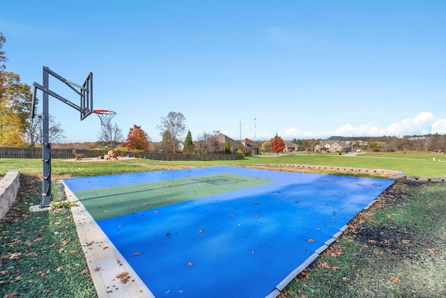 1022 Forest Hill Dr, Lawrenceburg, KY 40342 - view of sport court featuring basketball hoop