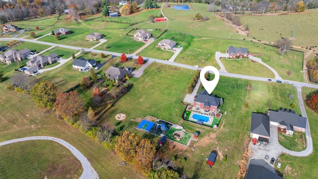 1022 Forest Hill Dr, Lawrenceburg, KY 40342 - aerial overview of property's location